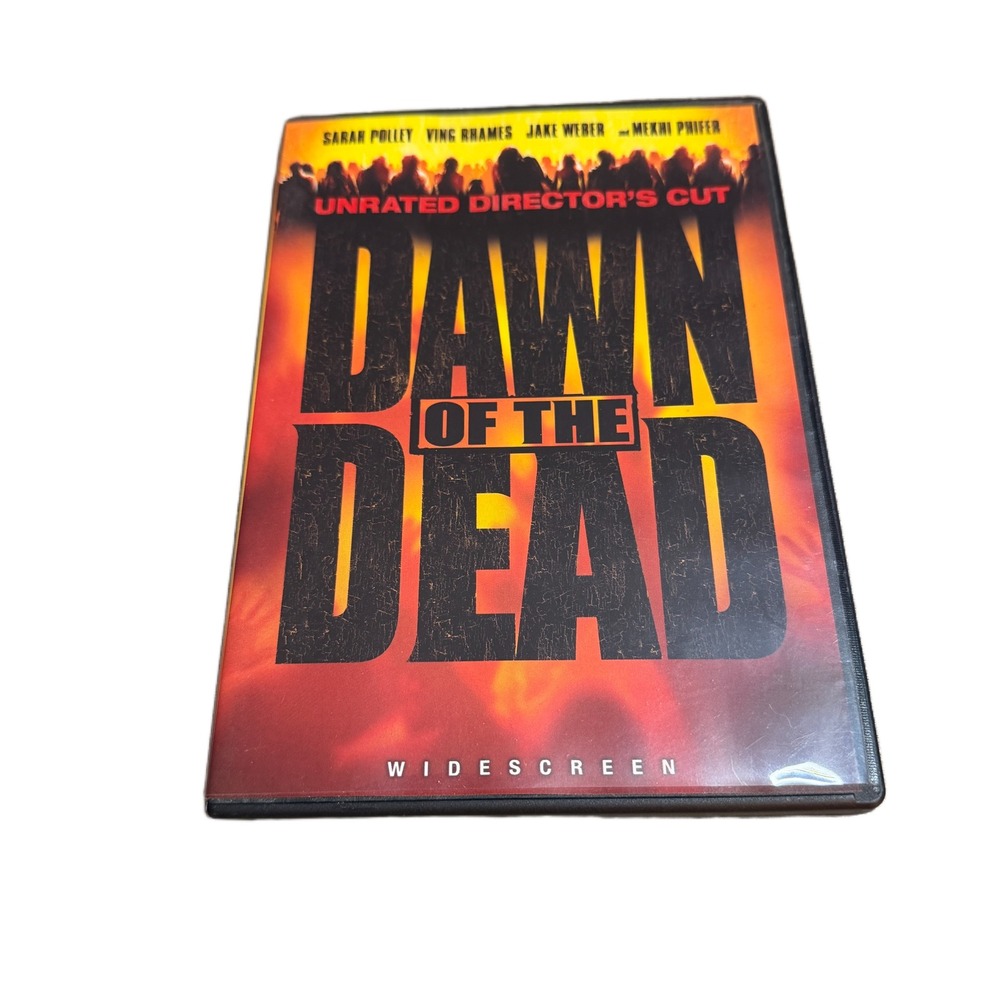 Dawn of the Dead DVD Unrated Director's Cut 2004 Widescreen Zombie Horror Movie